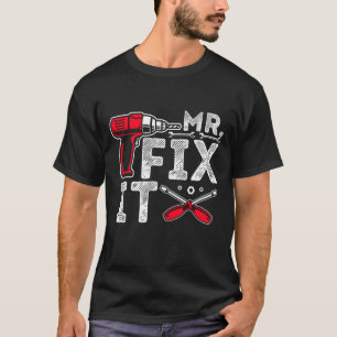 T-shirt M. Break It M. Fix It Funny Papa & Son Corresponda
