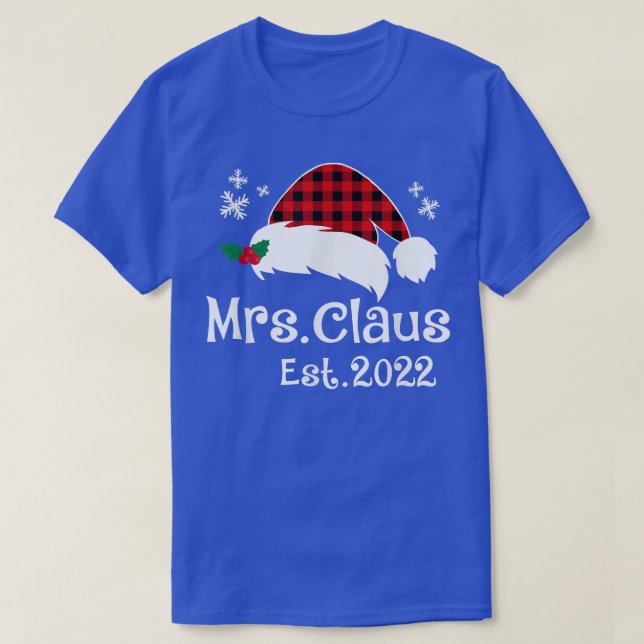 T-shirt M. Claus et Mme Claus Est (Design devant)