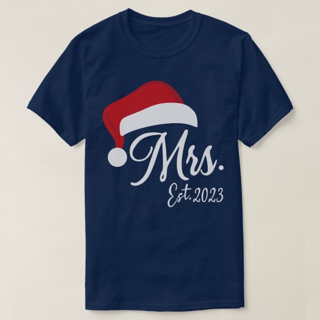 T-shirt M. Claus & Mme Claus Est (Design devant)