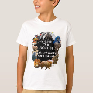 T-shirt M est pour maman Zookeeper