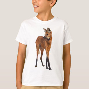 T-shirt M est pour Maned Wolf