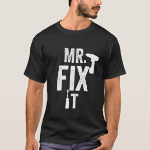 T-shirt M. Fix It Vintage T Shirt Fête des pères Cadeau 