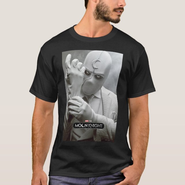 T-shirt M. Knight Ajuster Glove Poster Art (Devant)