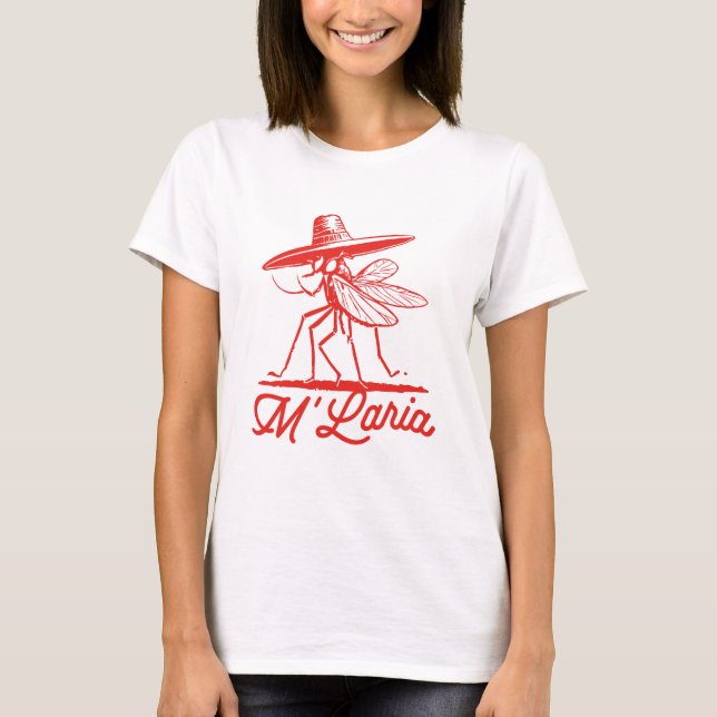 T-SHIRT M. LARIA FUNNY MOSQUITO (Devant)