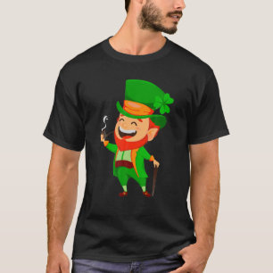 T-shirt M. Leprechaun Irlandais Clover St Patrick's Day Gr