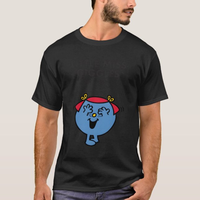T-shirt M. Little Miss Giggles (Devant)