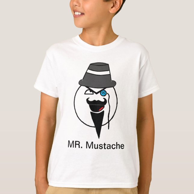 T-shirt M. Moustache (Devant)
