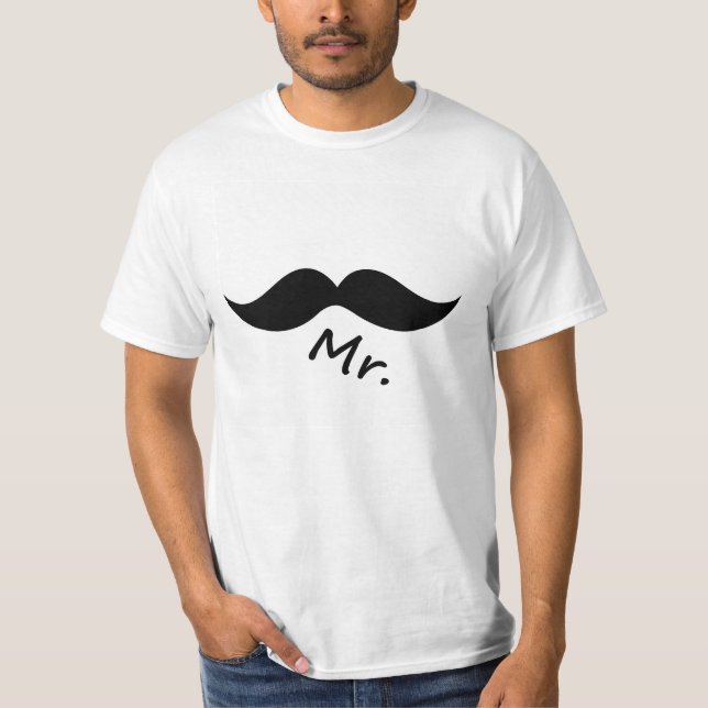 T-shirt M. Mustache (Devant)