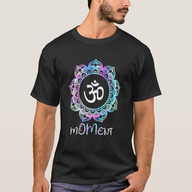 T-shirt M OM ent Mandala Yoga  1 (Devant)