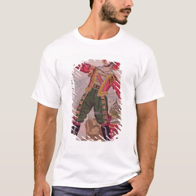 T-shirt M. Osbaldiston comme Andreas Hofer (Devant)