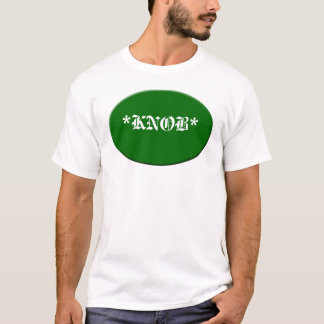 T-shirt m_oval, *KNOB*