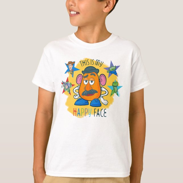 T-shirt M. Potato Head | Voici mon joyeux visage (Devant)
