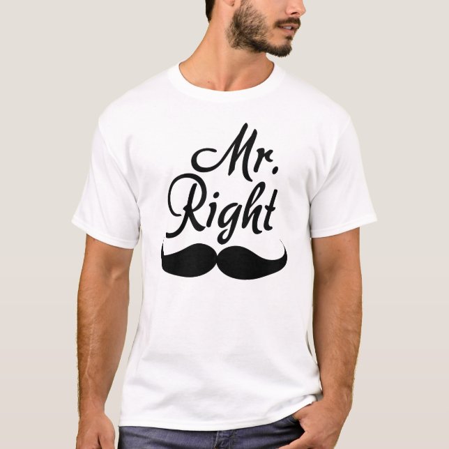 T-shirt M. Right (Devant)