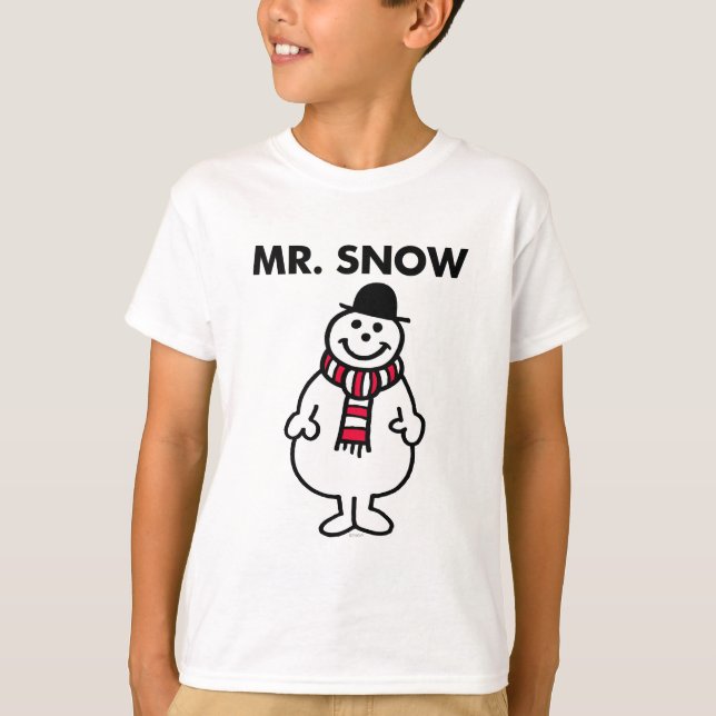 T-shirt M. Snow | Pose classique (Devant)