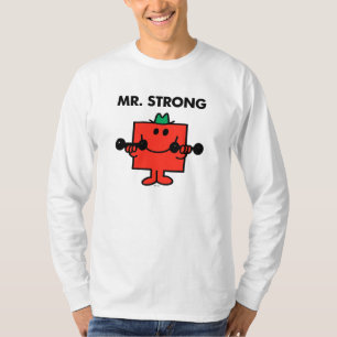 T-shirt M. Strong   Lever des Poids