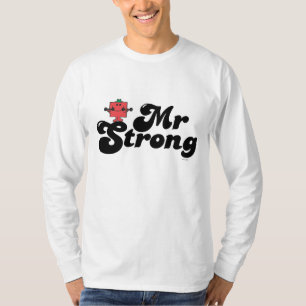T-shirt M. Strong Poids et lettres bulles