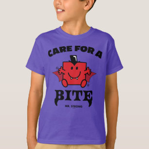 T-shirt M. Strong S'Occupe D'Une Bite Halloween