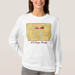 T-shirt \ M/v Roger Blough Great Lakes bateau sur le