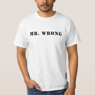 T-shirt M. Wrong