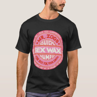 T-shirt M. Zogs Cercle En Rose Chaud Préppy