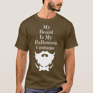 T-shirt Ma Barbe Est Mon Costume Halloween Essentiel TShir