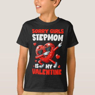 T-shirt Ma belle-mère est ma Saint-Valentin Filles Drôle D