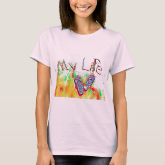 T-shirt Ma chemise Cravate-vie I