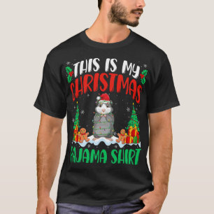 T-shirt Ma chemise de Noël Chinchilla Chemise de Noël Chin
