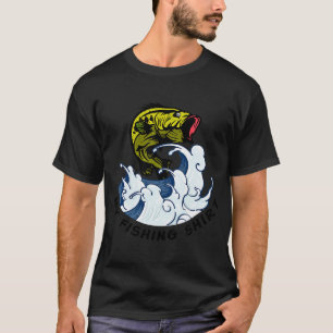 T-shirt MA CHEMISE DE PÊCHE - PÊCHE Randonnée avec Cadeau