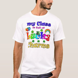 T-shirt Ma Classe Est Pleine De Charmes Chanceux