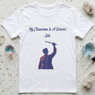 T-shirt Ma classe est un laboratoire de sciences conceptio