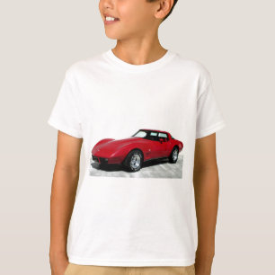 T-shirt Ma Corvette rouge de 1979