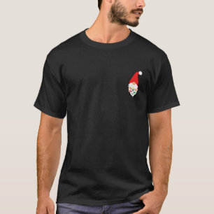 T-shirt Ma Couleur Favorite Est Noël Léger Gnome Joyeux X