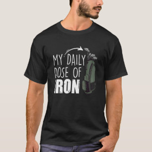 T-shirt Ma Dose Quotidienne D'Équipage De Golfeur Expert D