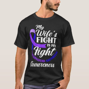 T-shirt Ma Femme Combattre Est Ma Lutte Contre L'Arthrite