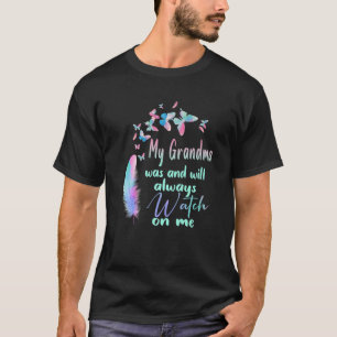 T-shirt Ma Grand-Mère Était Et Va Toujours Me Regarder Gr 