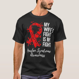 T-shirt Ma lutte de femme est ma lutte Syndrome de Marfan 