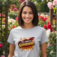 T-Shirt « Ma Maman Est Un Super-Héros »