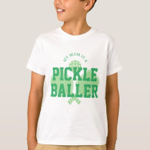 Ma maman est une chemise de Pickleball pour enfant