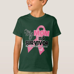 T-shirt Ma maman est une survivante - cancer du sein