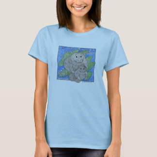 T-shirt Ma maman pense que je vaux la sauvegarde