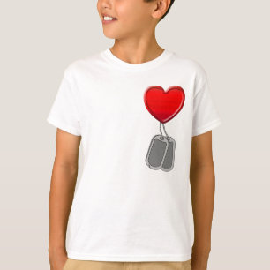 T-shirt Ma maman porte des bottes de combat