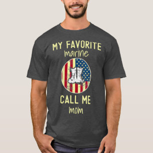 T-shirt Ma Marine Favorite M'Appelle Maman