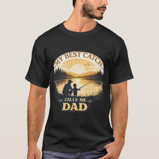 T-shirt Ma meilleure prise m'appelle Papa
