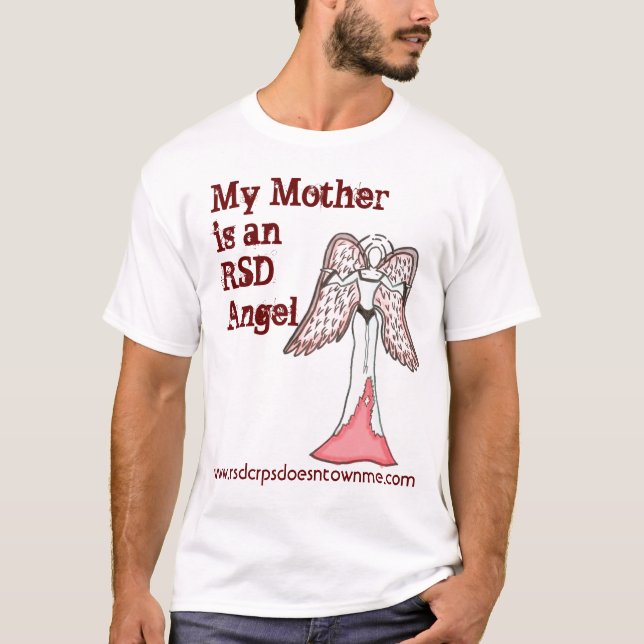 T-shirt Ma mère est un ange de RSD (Devant)