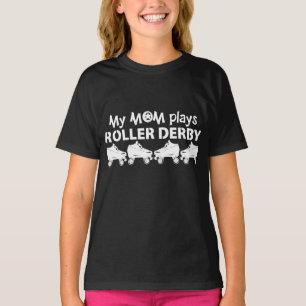 T-shirt Ma mère joue au Roller Derby, au Roller Sking