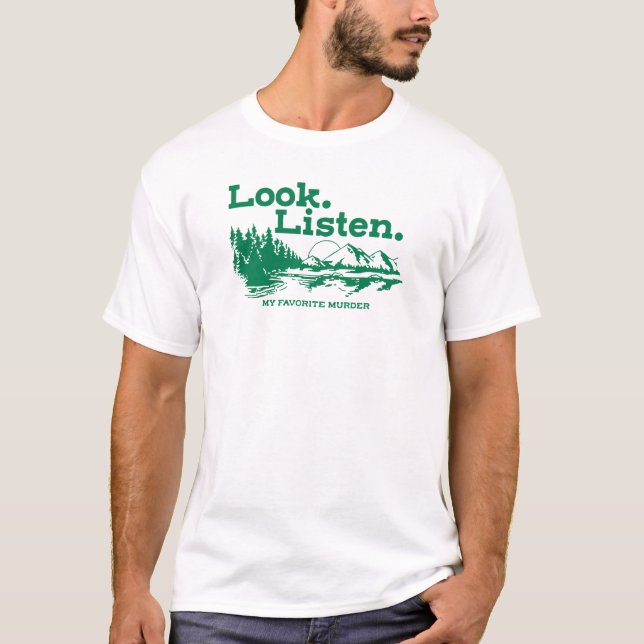 T-shirt ma merveille de meurtre préférée (Devant)