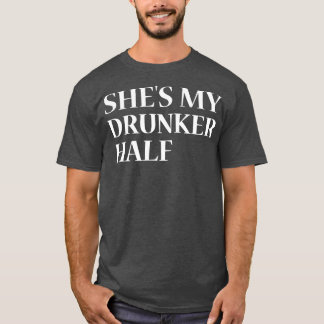 T-shirt ma moitié ivrogne