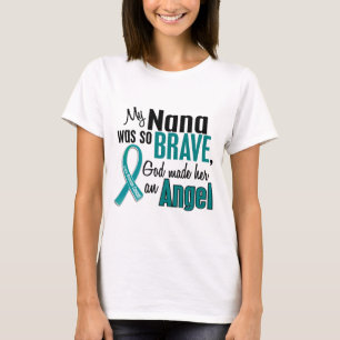 T-shirt Ma Nana est un Cancer ovarien de l'ange 1