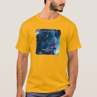 T-shirt Ma perception de u TMYN Lune Chemises & Tops